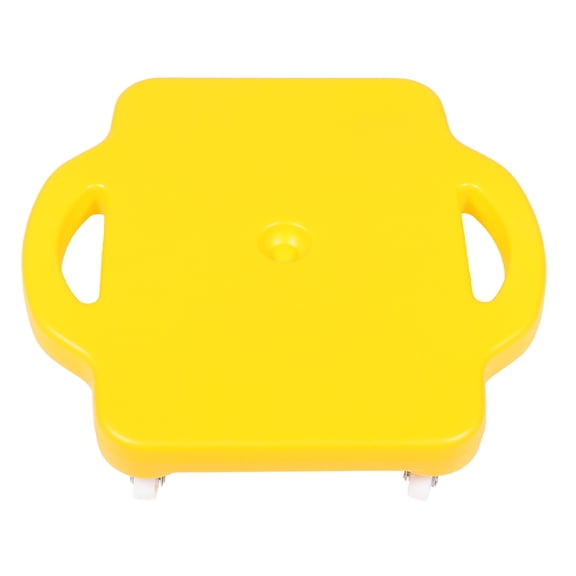 LEORX Sensory Equipment Children's Balance Board Yellow Rubber for Physical Training 1Pcs