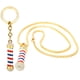 thumbnail image 1 of 1 juego de colgante de collar, llavero de aleación, llavero colgante, llavero de peluquero, 1 of 6