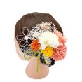 thumbnail image 5 of Tocado de estilo japonés, nudo de trabajo fino inducido por el agua, flor artificial, flor eterna, accesorios para el cabello estilo kimono, 5 of 5