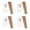 15cm height incline, variant on Lynono 4Pcs SolidW00dTable Leg Reinforcements Stabilizing Brackets for Desks Chairs
