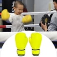 thumbnail image 1 of Guantes de boxeo para niños perfecl 4 guantes de sparring para niñas y niños Cuero PU, 1 of 8