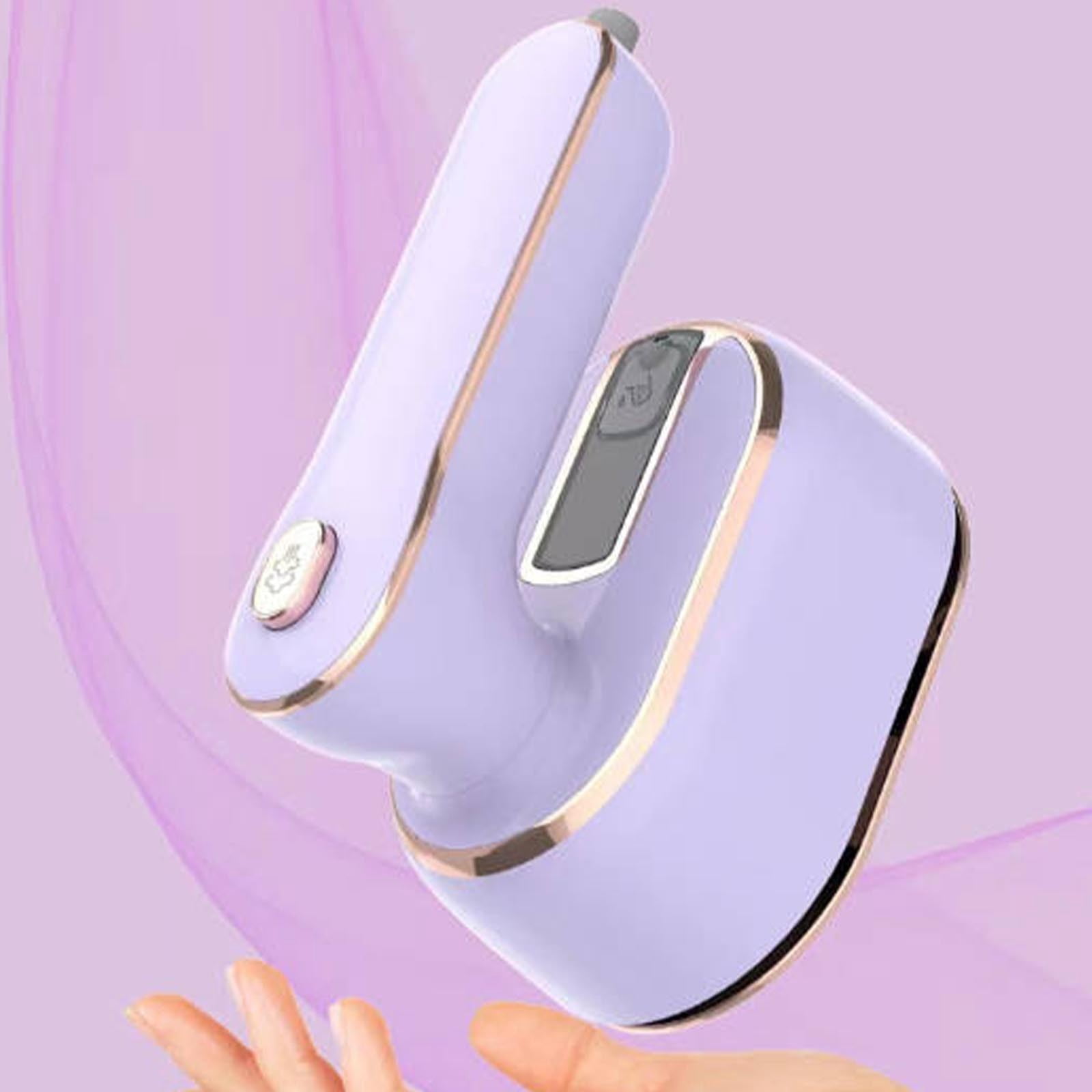 Gumesh Mini Steam Iron, Handheld Travel Steam Iron,1000W & 30s Fast Heat Up, Portable Steamer Iron for Home & Gift, Travel
