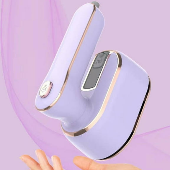 Handheld Steam Iron 2-in-1 Steamer & Iron | 1000W Fast Heating | Compact Travel Garment Steamer | Stainless Steel Plate | Strong Deep Steam Output | 100ml Tank | Portable Wrinkle Remover 6.1"x3"x4.2"