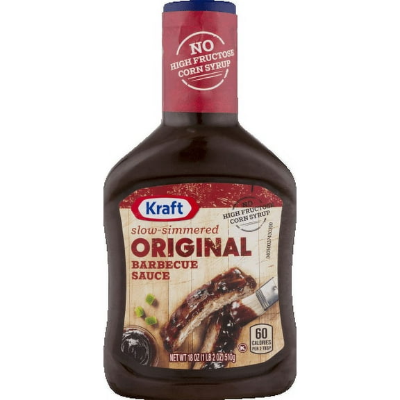 Kraft Original Barbecue Sauce, 18 Oz Bottle (Pack of 18)