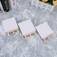 thumbnail image 4 of Milisten 18 Sets Delicate Mini Easels Multi-function Painting Canvases Decorative Canvas Easels, 4 of 6
