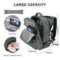 thumbnail image 2 of Mochila de viaje WONHOX 40L impermeable para mujeres y hombres, 2 of 8
