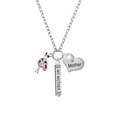 thumbnail image 2 of Delight Jewelry Silvertone Paint Palette Always My Mother Bar Zoe Necklace, 2 of 4