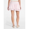 thumbnail image 4 of No Boundaries Lace Ruffle Mini Skort, Women's XXS-XXL, 4 of 5