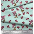 thumbnail image 2 of Soimoi Cotton Duck Fabric Artistic Leaves Print Sewing Fabric Yard 42 Inch Wide, 2 of 3