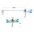 thumbnail image 3 of Dragon Fly Clips for Bugs Repellent, Fake Dragonfly Dragonfly to Keep Bugs Away, Metal Dragonfly Stakes Garden Decorative Yard Ornaments Hat, 3 of 9