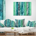 thumbnail image 4 of Designart Painted Wooden Planks - Abstract Throw Pillow - 12x20, 4 of 5