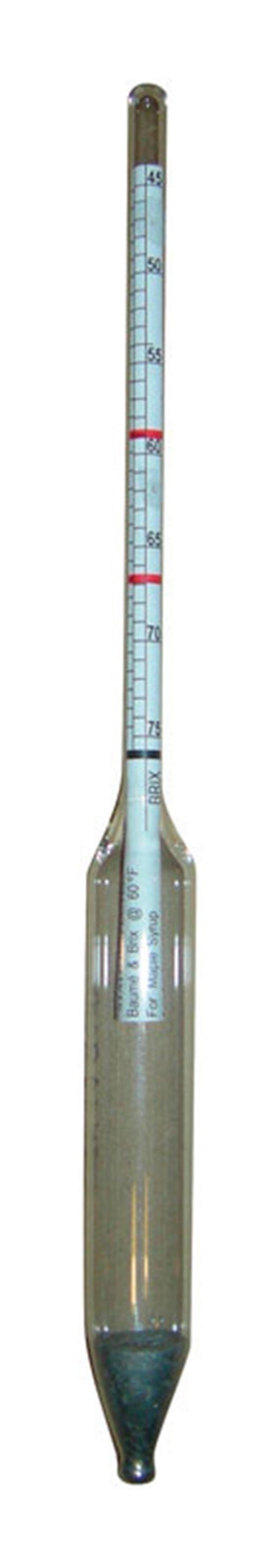 MAPLE SYRUP HYDROMETER by TAP MY TREES MfrPartNo 2152
