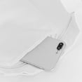 thumbnail image 3 of Muka Canvas Shoulder Bag with Zipper, White Hobo Crossbody Handbag Casual Tote, 3 of 8