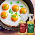 Cast Iron Oil Nonstick Conditioner for Seasoning Skillets,Griddles
