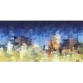 thumbnail image 2 of Manlove, David 14x9 Gold Ornate Wood Framed with Double Matting Museum Art Print Titled - My City Digital, 2 of 4
