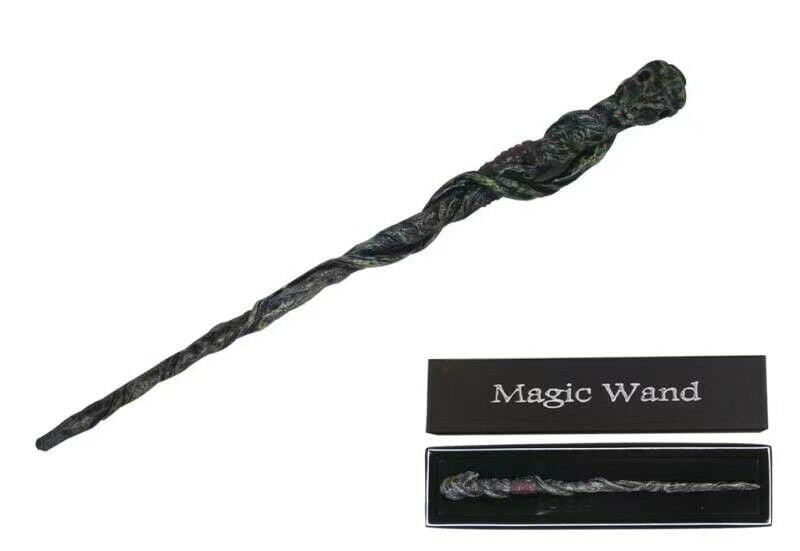 Harry Potter Mad Eye Moody Old Ghost Magic Wand w/  LED Light Up Cosplay Costume 