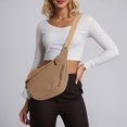 thumbnail image 2 of XQWJWLA Crossbody Bag for Women Stylish Casual Corduroy Crossbody with Zipper Closure and Adjustable Strap for Everyday Use and Travel, 2 of 9