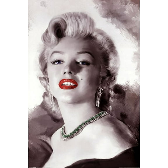 Marilyn Monroe - Diamonds Are a Girl's Best Friend Laminated Poster (24 x 36)