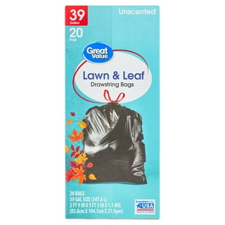 Lowe's 30-Gallons Brown/Tan Outdoor Paper Lawn and Leaf Trash Bag (5-Count)  in the Trash Bags department at