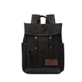 thumbnail image 2 of Qarigey Mochila impermeable para ordenador portátil para hombres y mujeres, espaciosa y duradera, mochila de viaje para mujer Mochilas negro, 2 of 6