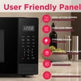 thumbnail image 3 of Frigidaire 0.9 Cu. ft. Countertop Microwave Oven, 900 Watt Microwave with 10 Power Levels, Black, 3 of 11