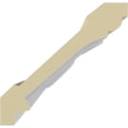 thumbnail image 3 of 3 1/4"H x 3 3/8"P x 4 5/8"F x 94 3/8"L, (2" Repeat), Chamberlain Crown Moulding, 3 of 14