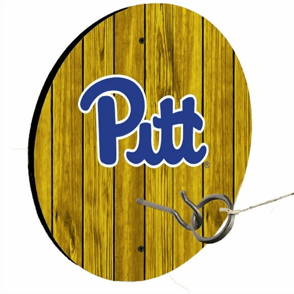 University Of Pittsburgh Yellow Ring Toss Lawn Game