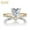 Gold, variant on Wentin Reduced Rings Women's Heart-Shaped Zircon Diamond Personalized Princess Engagement Ring