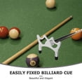 thumbnail image 3 of Portable Billiard Bridge Head With Metal Screw In Cue Stick Bridge Pool Billiard Cue Bridge Head For Pool Table Accessories And Enhancements, 3 of 8