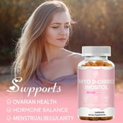 (2 Pack)Myo Inositol Capsule - Myo D-Chiro Inositol Blend Supplement - Hormonal Balance Ovarian Support