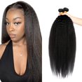 thumbnail image 1 of Hair Bundles NiegMeag Kinky Straight 100% brasileño Remy Hair, 1 of 7