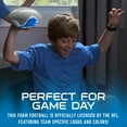 thumbnail image 5 of Franklin Sports NFL Detroit Lions Football - Kids Foam Football - Soft Football - Mini Size - Perfect for Gameday - 8.5" 3D logos!, 5 of 7