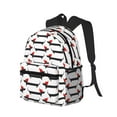 thumbnail image 2 of Haiem Christmas Dachshund Lightweight Backpack for School, Classic Basic Water Resistant Casual Daypack for Travel with Bottle Side Pockets, 2 of 8