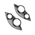 thumbnail image 2 of Steering Wheel Button Trim, Delicate Carbon Fiber Style Durable Fashionable Steering Wheel Button Decor  For Steering Wheel For Car, 2 of 8