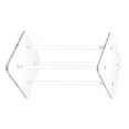 thumbnail image 3 of 9 X 9 X 12" 3/4" Rods Clear Riser Acrylic Transparent Plexiglass Pedestal Table Display Podium Glorifier Riser Stand Centerpiece Flower Sculputure Merchandise Lamp Book Stand 2X10136-9X9"+4X10134-12", 3 of 5