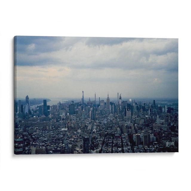 Cuadro decorativo - Nueva York en Ektachrome, Raúl Ruz 90x60 Canvas Lab Ciudades, Nueva York (New York),