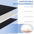 thumbnail image 4 of Outsunny Chaise Longue Pliante, Chaise Longue Rembourrée pour Bronzage - Ensemble de 1, Bleu, 4 of 10