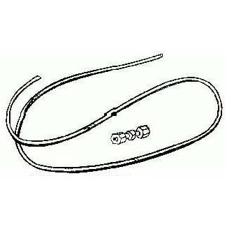 WR17X1483 GE Water Line OEM WR17X1483