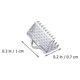 thumbnail image 2 of unbranded 100Ud Pinch Crimp Clamp End Con Caja Plástico Para Sujetar Pulseras Y Accesorios De Joyería, 2 of 6