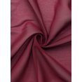 thumbnail image 5 of Agnes Orinda Plus Size Cropped Cardigan for Women Short Sleeve Open Front Lightweight Sheer Shrug 2X Burgundy, 5 of 6