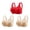Red, variant on LLYWEY Push up Padded Bras for Women on Clearance Bras with No Underwire Ladies Wire-Free Bra Style-1068 Women Lightly Lined Bra Feature Adult Female T-Shirt Sports Bras Black 42B