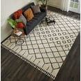 thumbnail image 6 of Nourison Moroccan Shag Bohemian Cream 7'10" x 10'6" Area Rug, (8' x 11'), 6 of 7