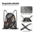 thumbnail image 6 of Easygdp Japanese Sushi Hashi Drawstring Backpack, Beach Sackpack, Travel Sackpack Lightweight for Sports, Gym, Travel, Swimming - Small, 6 of 9
