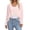 Pink, variant on PBFRDSJ Women's Y2K Open Front Cardigan Textured Lettuce Trim Long Sleeve Loose Streetwear Chiffon Cover Up