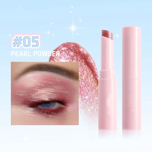 Salud y Belleza, Belleza y Maquillaje, Sombras de ojos, Sombra de ojos, Jelly Stick Sombra de ojos en barra Lápiz iluminador Crayón con pincel Sombra de ojos fácil de usar y de larga duración, Sombra