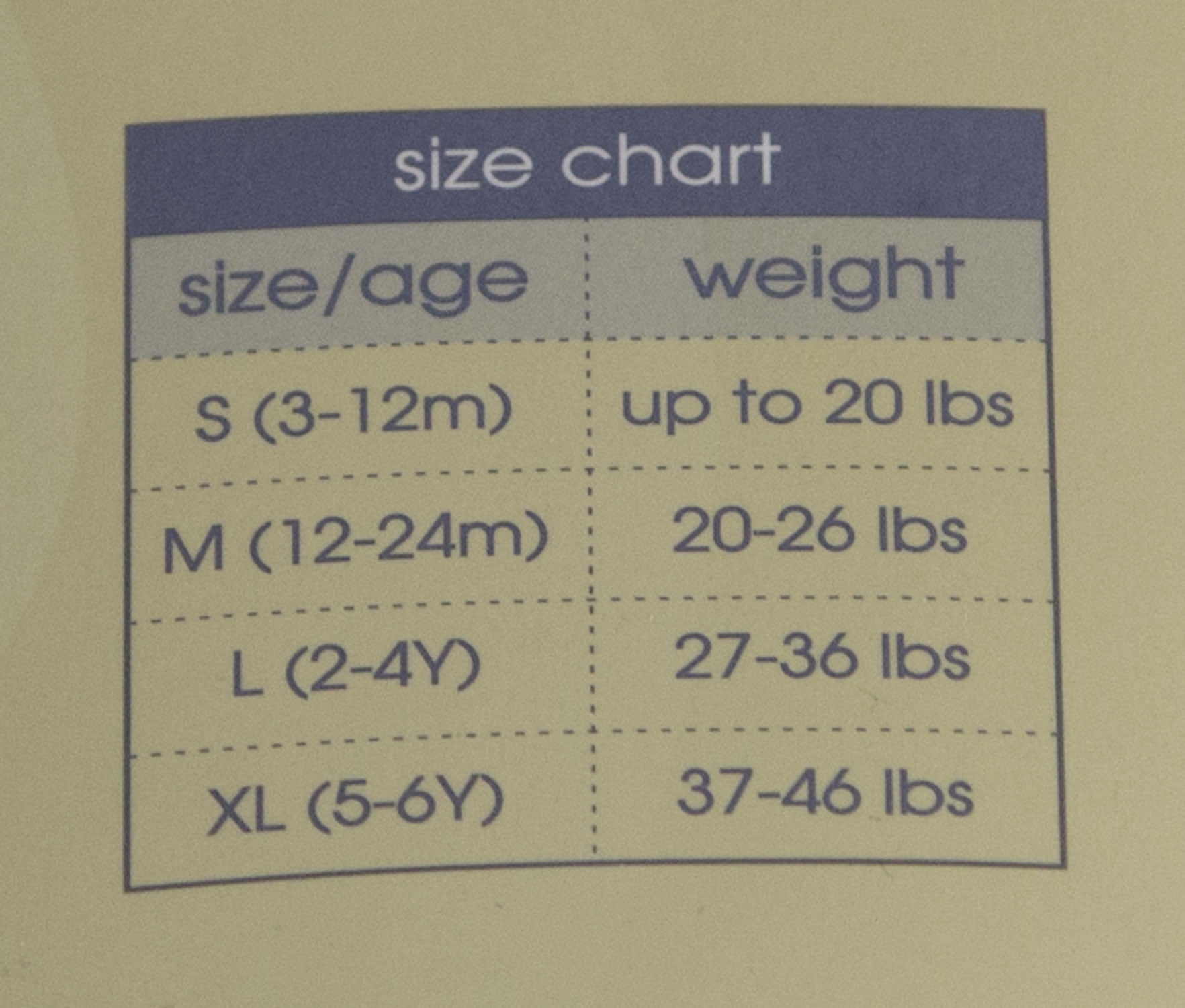 Egg By Susan Lazar Size Chart