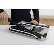 Dahle Vantage 12e Paper Trimmer، 12 Cut، 15 Sheet Max، Metal Base w / Adjustable Guide، Paper Cutter