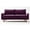 Eggplant Purple, variant on Meeyar 109" Sectional Sofa L Shaped Couch with Chaise, 3PCS Modular Boneless Couches for Living Room, Beige