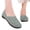 Mint Green, variant on Perforated Breathable Casual Shoes, Women's Breathable Mesh Slip On Casual Shoes Comfortable Flat Walking Sneakers for Daily Wear Spring Summer Lightweight, Mint Green 6