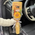 thumbnail image 4 of Yunuuuoa Hand Crochet Sunflower Bouquet Graduation Gift Set for Doctoral Ceremony Party Decorations Photo Props Keake, 4 of 9